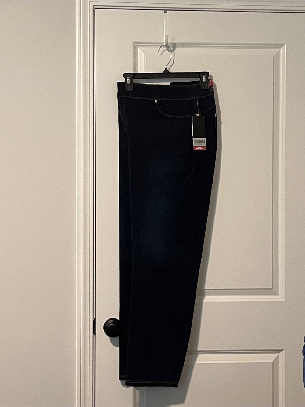 Investments Women Slim Straight Leg Jeans - Dark Blue